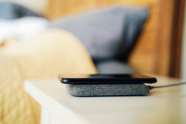 An eco-friendly Nimble smartphone charger.